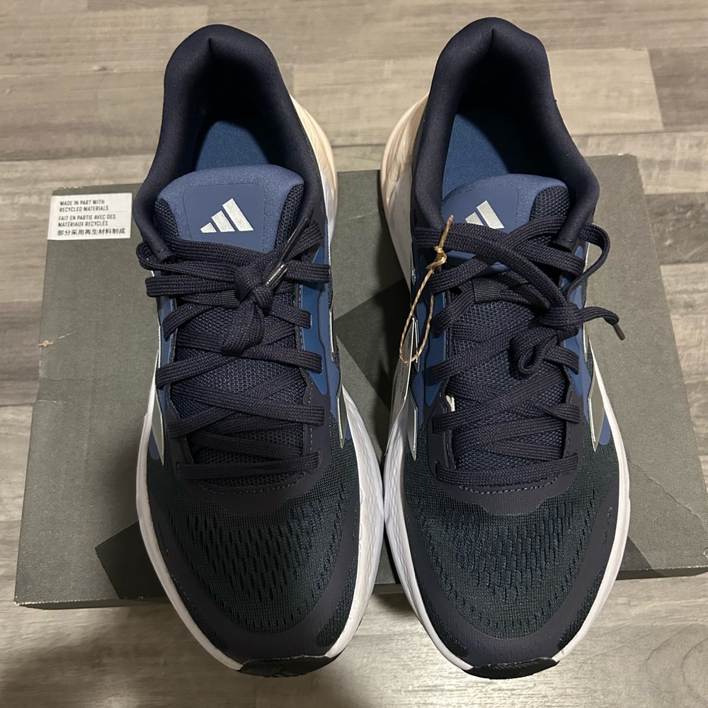 Adidas Men's Dark Blue Athletic Shoes